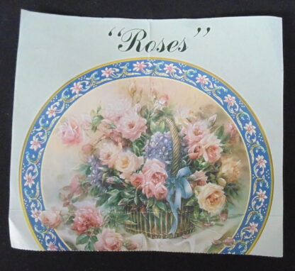 Roses, Limited Edition, Plate, WJ George - Image 7