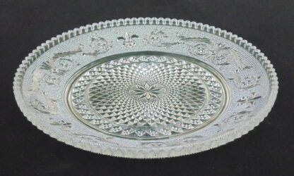 Glass Platter, flore de lee