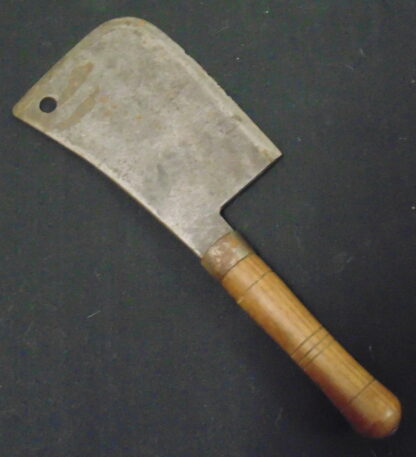 Vintage Cleaver, Wood Handle - Image 2