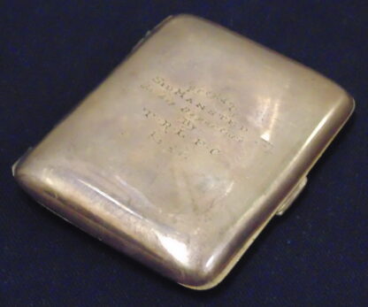 Sid Mansted On his Departure By TRLFC 1924, Cigarette Case