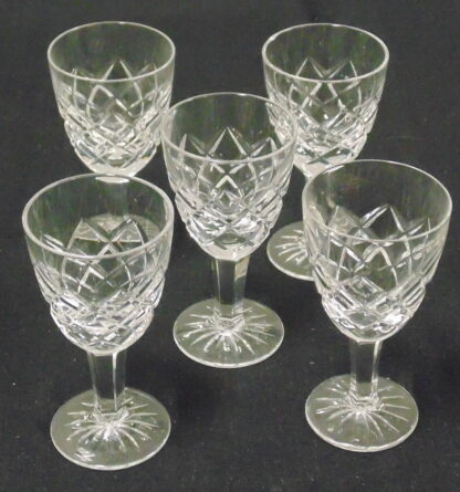 5 Liquor Glasses