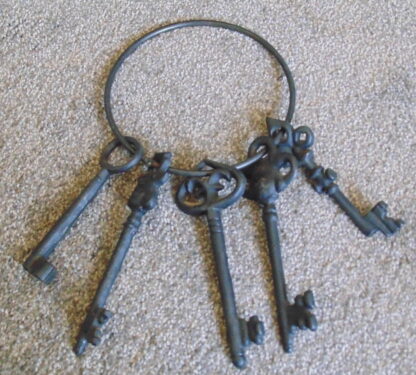 Ring of Ornamental Wall Keys