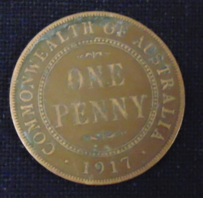 1917 One Penny Commonwealth of Australia