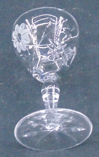 Etched and Cut Port Glass - Image 4