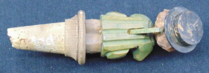 Vintage wood carved old man bottle stopper - Image 7