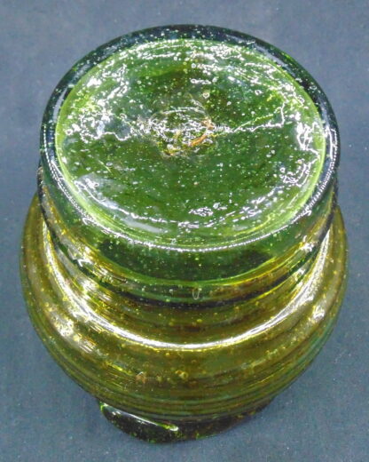 Hand Made Green Glass Vase - Image 5