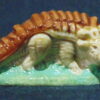 Euoplocephalus Staffordshire Porcelain Dinosaur Statue