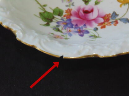 Royal Crown Derby Pin Dish – Cracked chipped & Glued