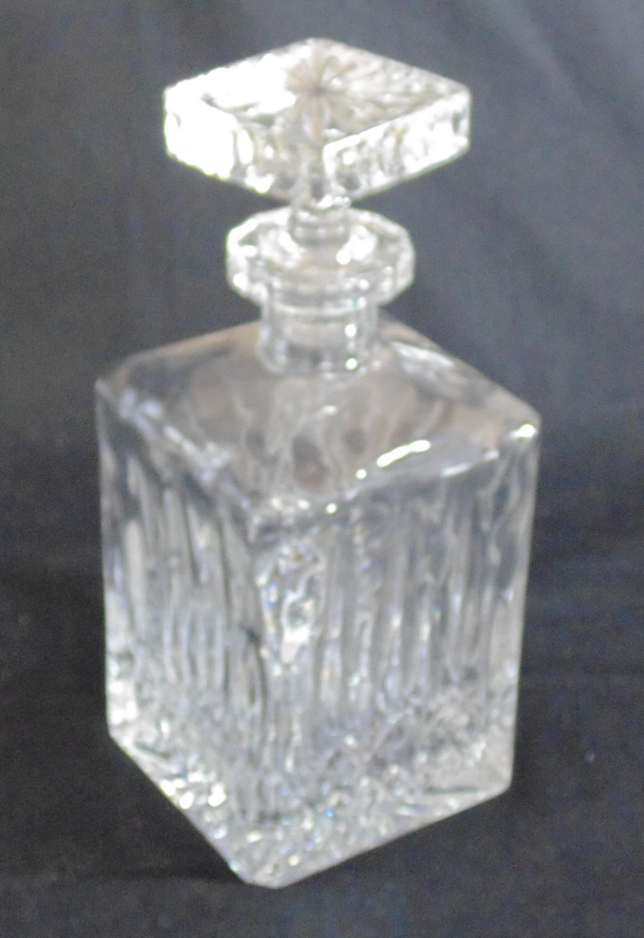 Full on sale Lead Crystal Decanter Set from Yugoslavia