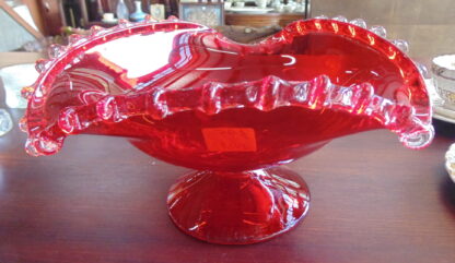 Ruby Glass, Fruit Bowl - Image 5