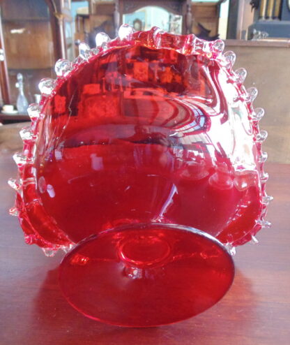 Ruby Glass, Fruit Bowl - Image 3