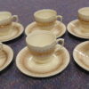 New Hall, Hanley, 6 Coffee Cup and Saucer