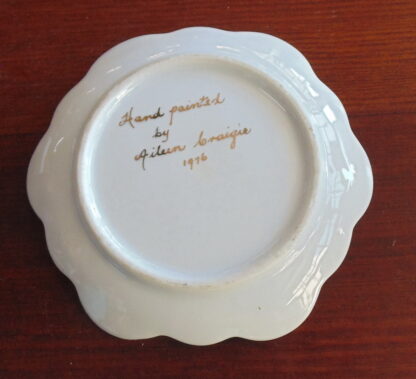 Miniature, Hand Painted, Display Dish - Image 3