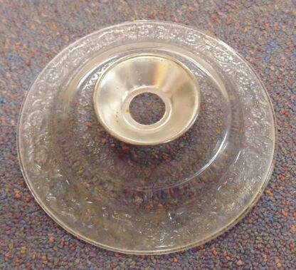 Glass Platter on Stand - Image 3