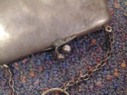 EPNS, Hall Marked, Enameled Purse - Image 5