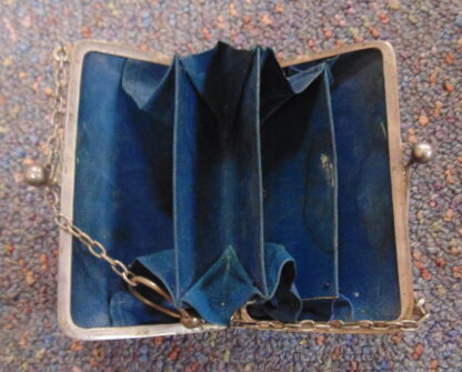 EPNS, Hall Marked, Enameled Purse - Image 6