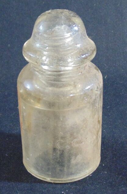 Vintage Glass Electrical Insulator