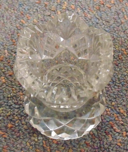 Thistle Shaped, Crystal Vase - Image 3