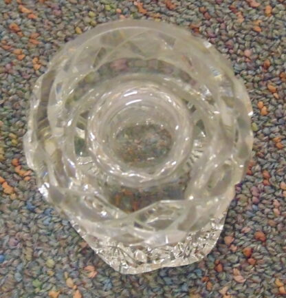 Thistle Shaped, Crystal Vase - Image 4