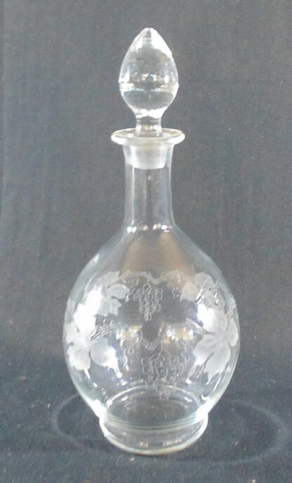 Grape Vine, Etched, Decanter - Image 3