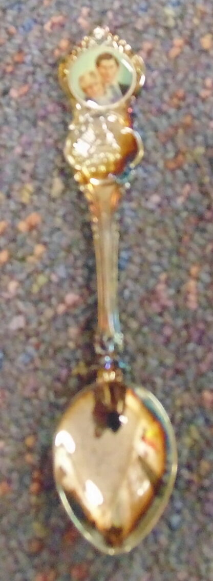 Souvenir Spoon, Charles & Dianna - Image 2