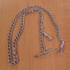 925, Fob, Chain, Silver