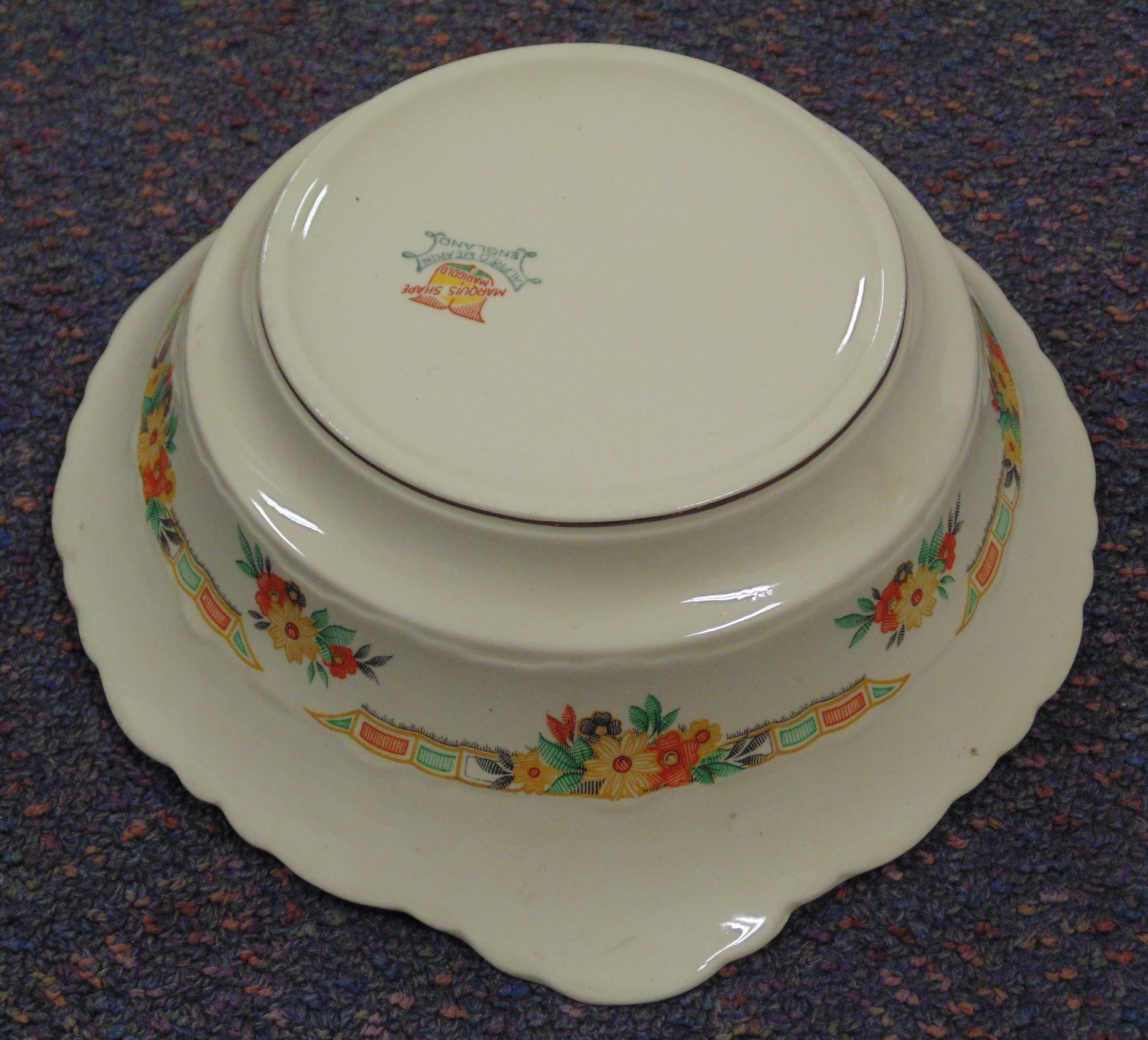 Alfred Meakin Marquis Shape Marigold England Soup Tureen Lidded Smolle S A Trading Mart