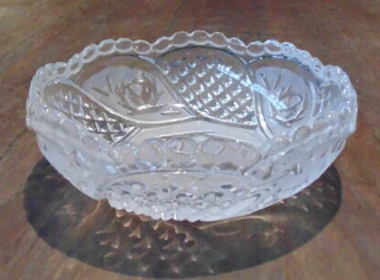 Frosted Glass, Bowl with Patterns - Image 2