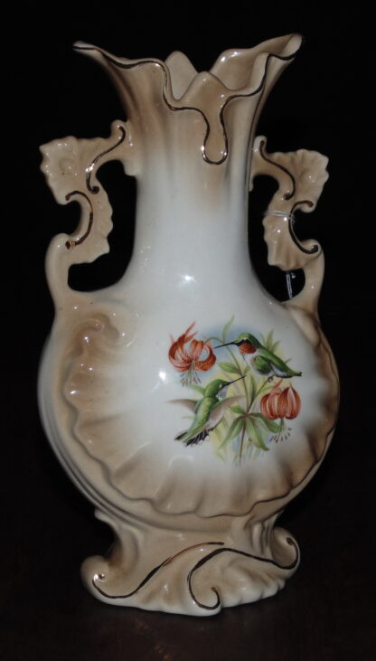 Victorian Style, Vase, Honey Sucker Birds