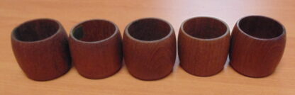 5 Wood, Serviette Rings - Image 3