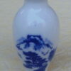 Small, Blue, White, Vase