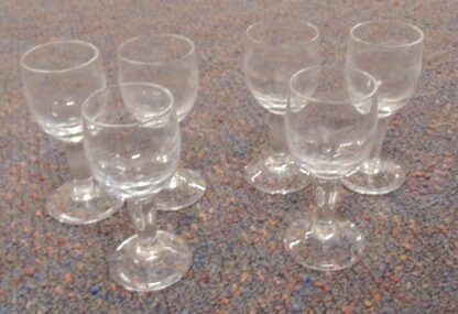 6 Liquor Glasses