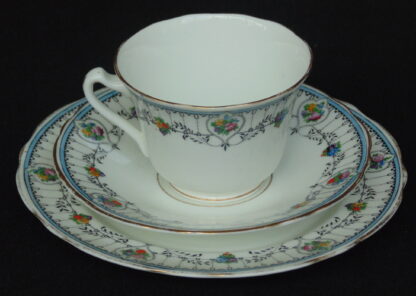 Adderleys, Bone China, No.701768, 06649, Trio, Cup Saucer & Plate