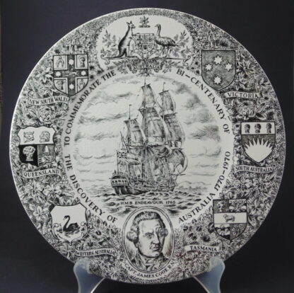 Captain Cook, Bi-Centenary Plat