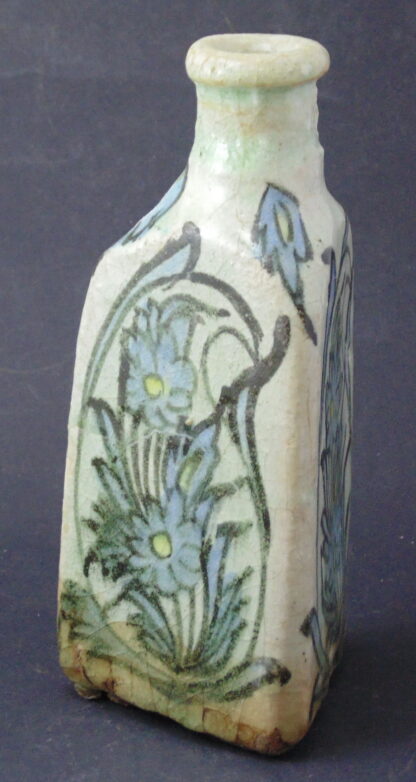 Hand Made Sterilized, Bottle, Blue Flowers