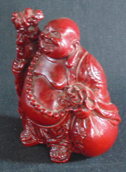 Cast, Resin, Red, Buddha - Image 3