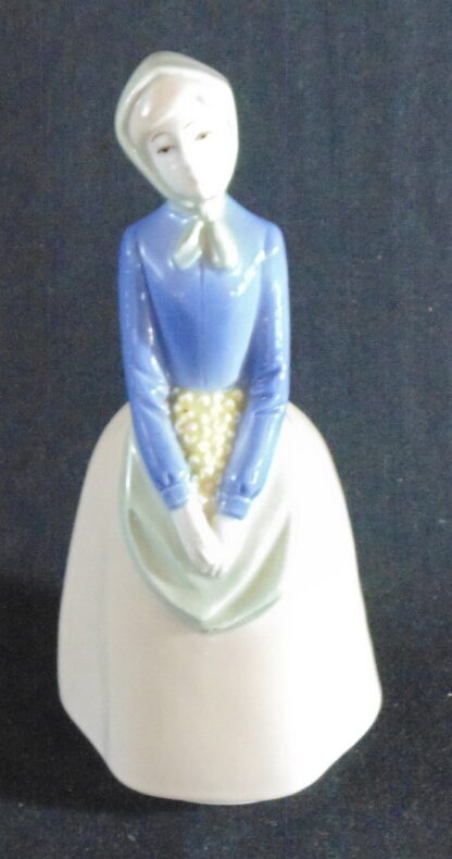 Country Lady Tooth Pick Holder Table Statue - Image 2