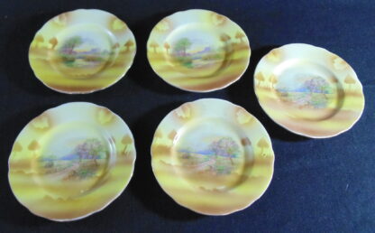 Czech-Slov, 5 Pin dishes, Country Vista - Image 2