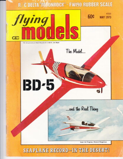 Flying Models, May 1973, Magazine