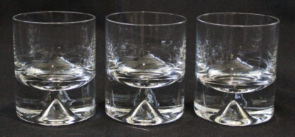 3 Glass Whisky Tumblers