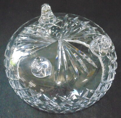 Crystal Bowl with chips on Inner Rim
