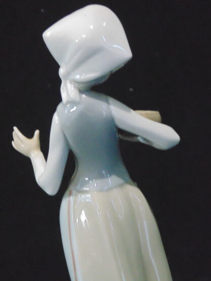 Lladro Lady and Goose Statue