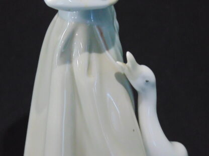 Lladro Lady and Goose Statue