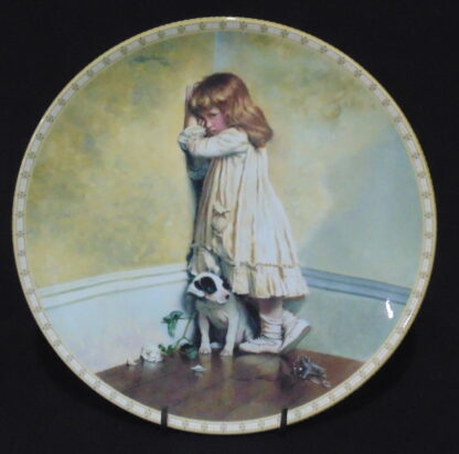 The Original In Disgrace Royal Doutlton Done China Wall Plate
