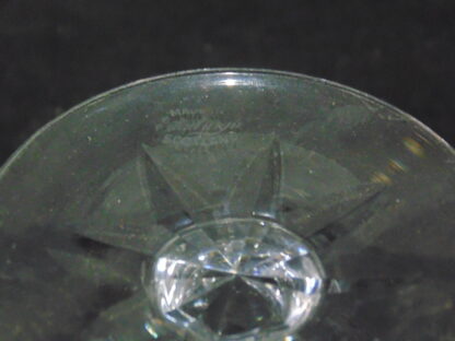Edinburgh Scotland Crystal small Comport Chipped 