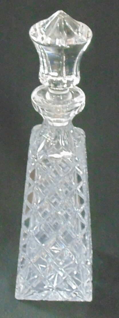 Crystal Decanter with chipped stopper