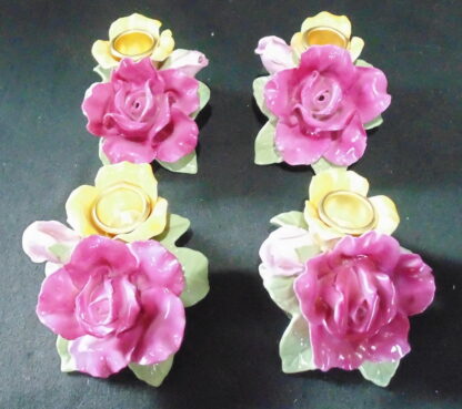 Royal Albert Old Country Roses Candle Holders