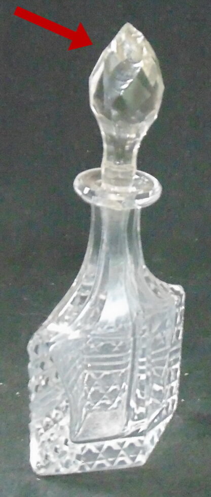 Perfume Bottle Chipped Stopper
