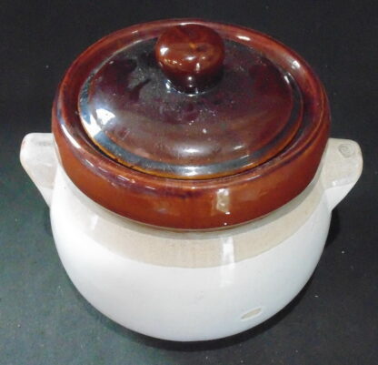 Stoneware Lidded Pot