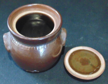 Bendigo Pottery Australia Pot and Lid Monbulk